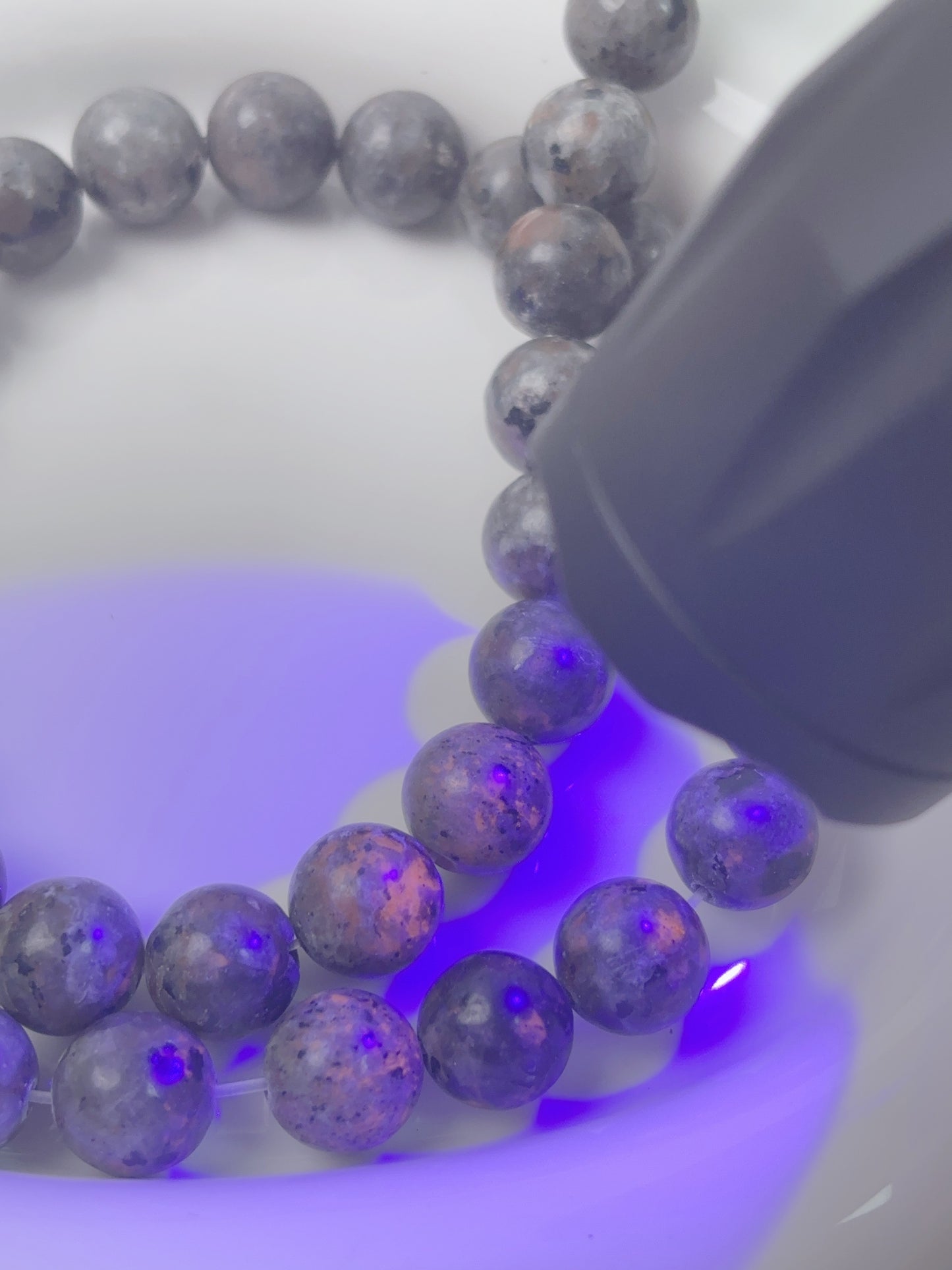 天然石連材−玉−10 mm火炎石