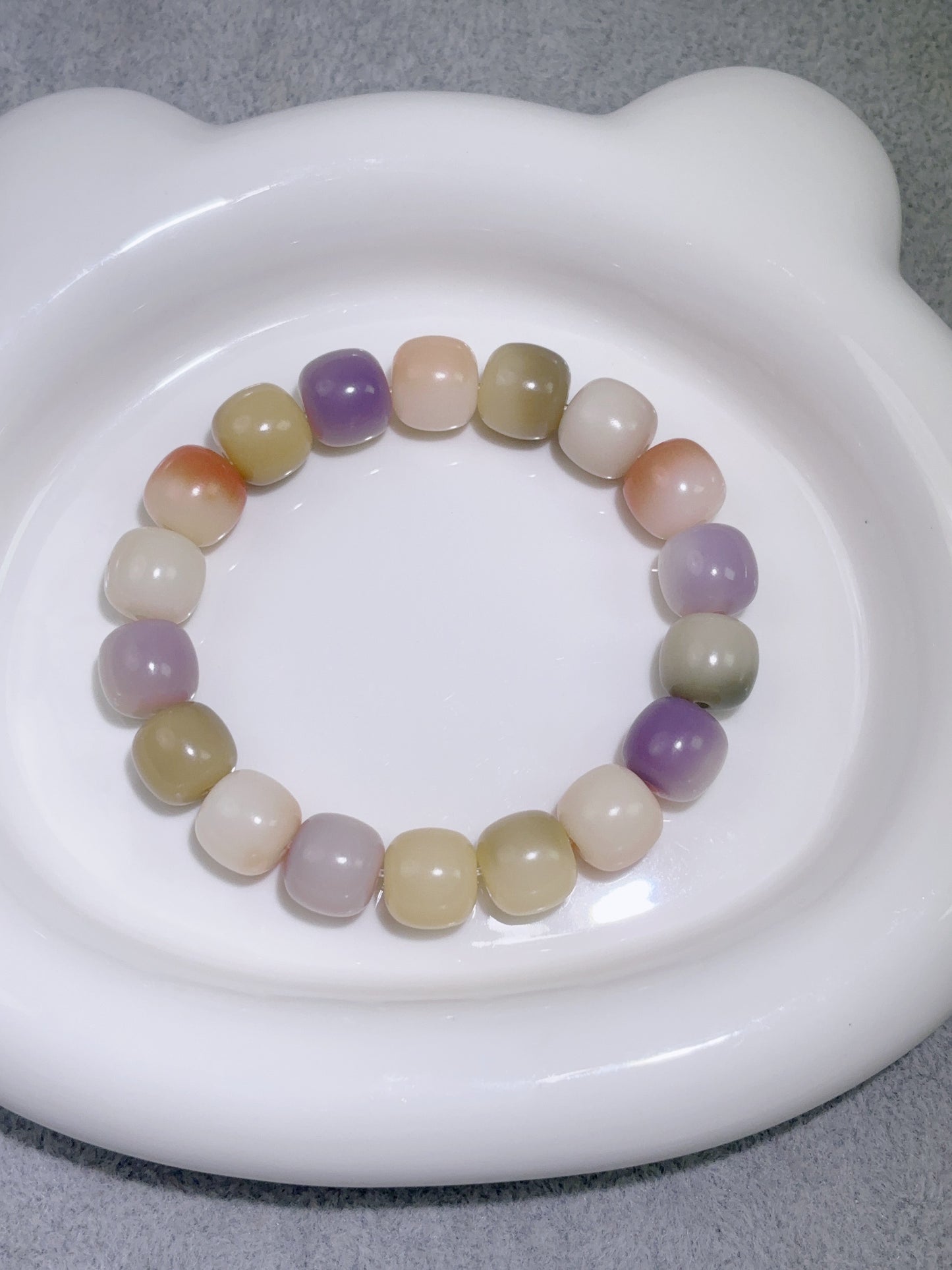 天然石手串シリーズ-樽珠-10 x 11 mm菩提