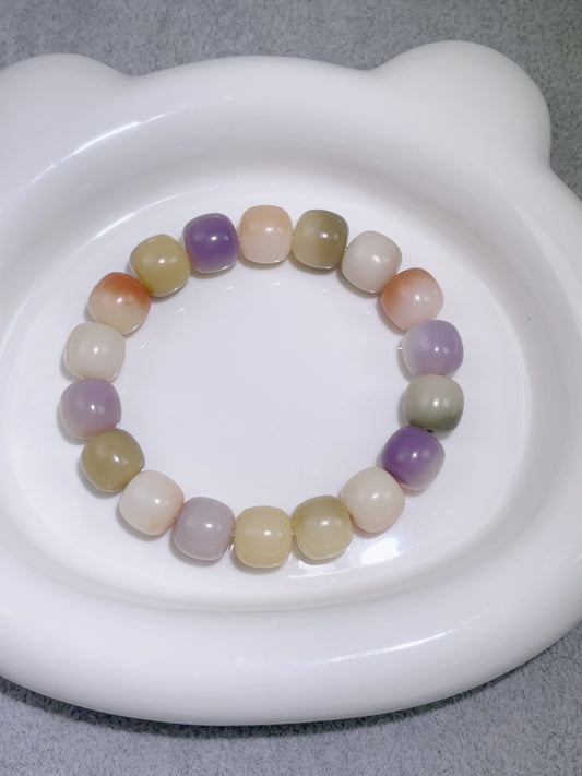 天然石手串シリーズ-樽珠-10 x 11 mm菩提