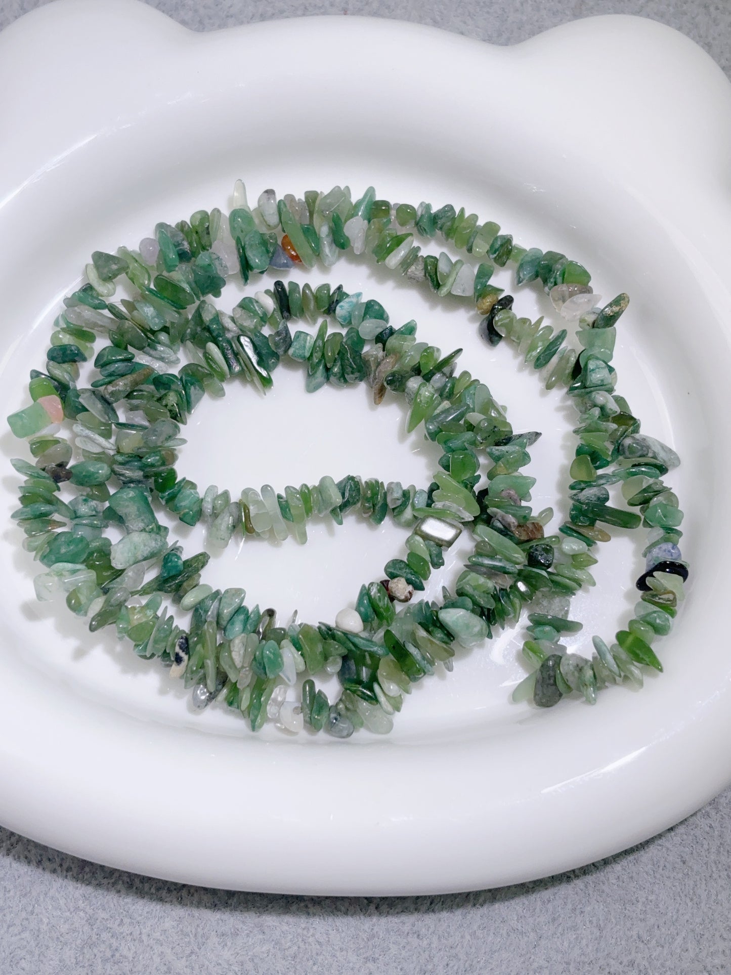 天然石連材-砕石-4 mmアフリカ玉