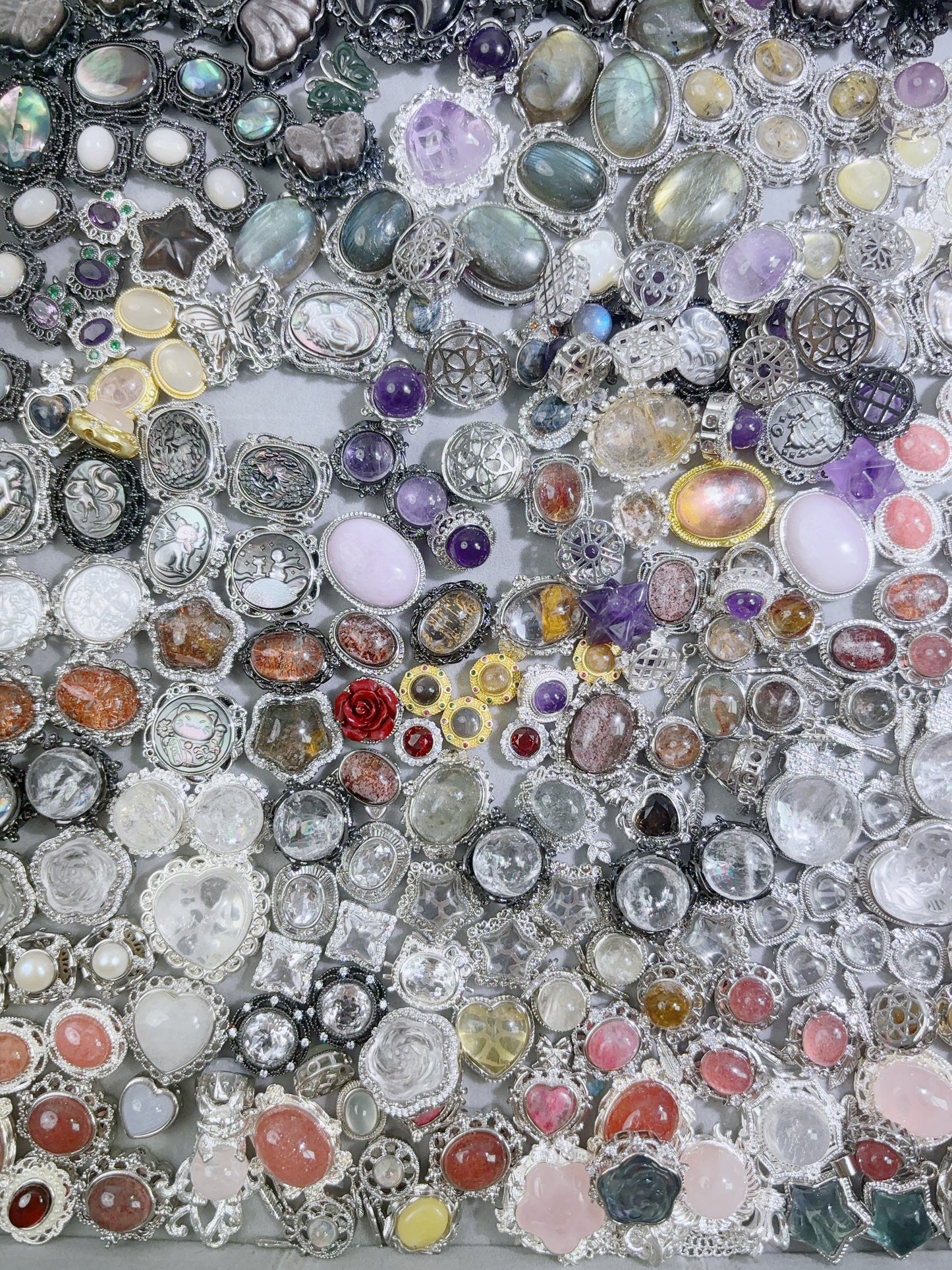 1 配信室自選--銅メッキ銀高保色天然石アクセサリー--百の位-支払いリンク(沖縄などの偏在地域は商品金額に1000送料を加算してください)