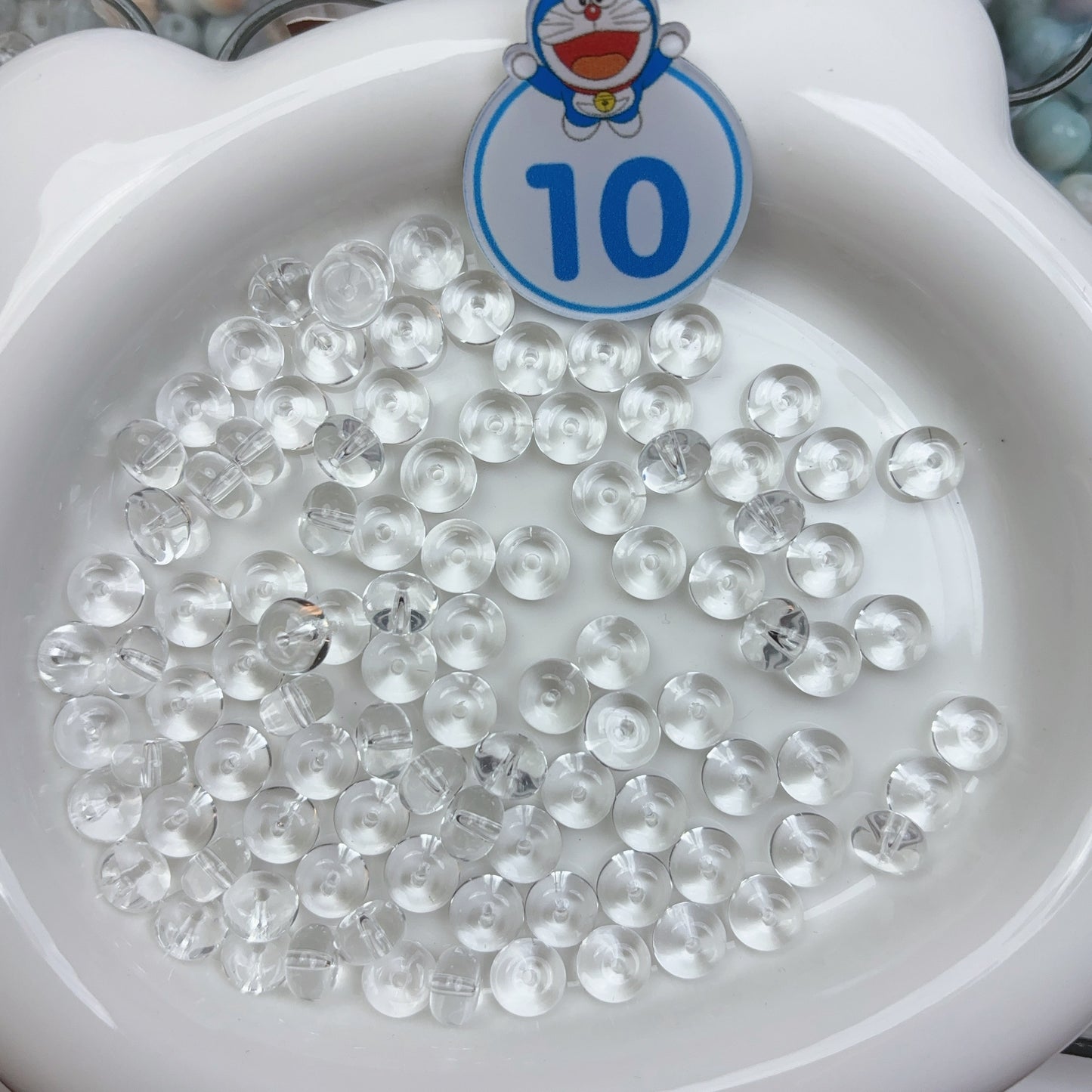 0      0  0 6mm/8mm高品質ガラスビーズ自由選択