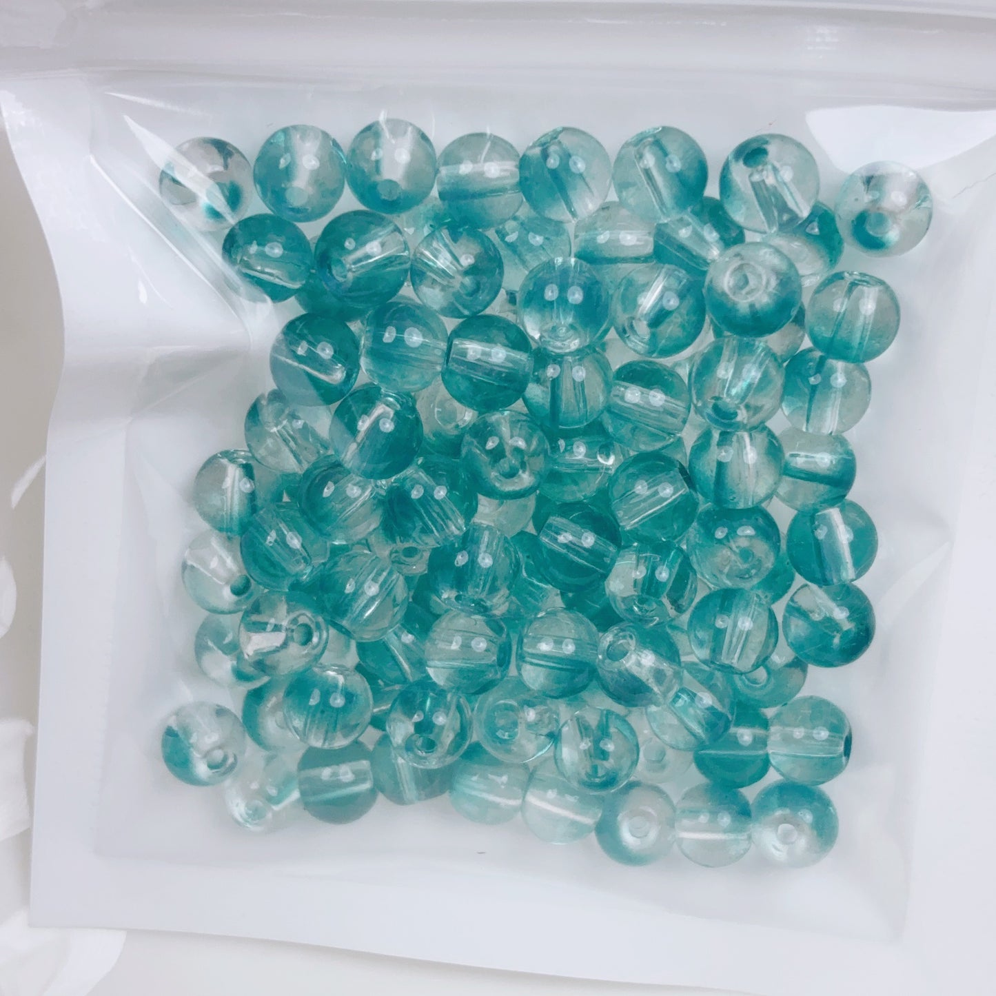 0 4.8 6 mmガラスビーズ120 pcs--特価