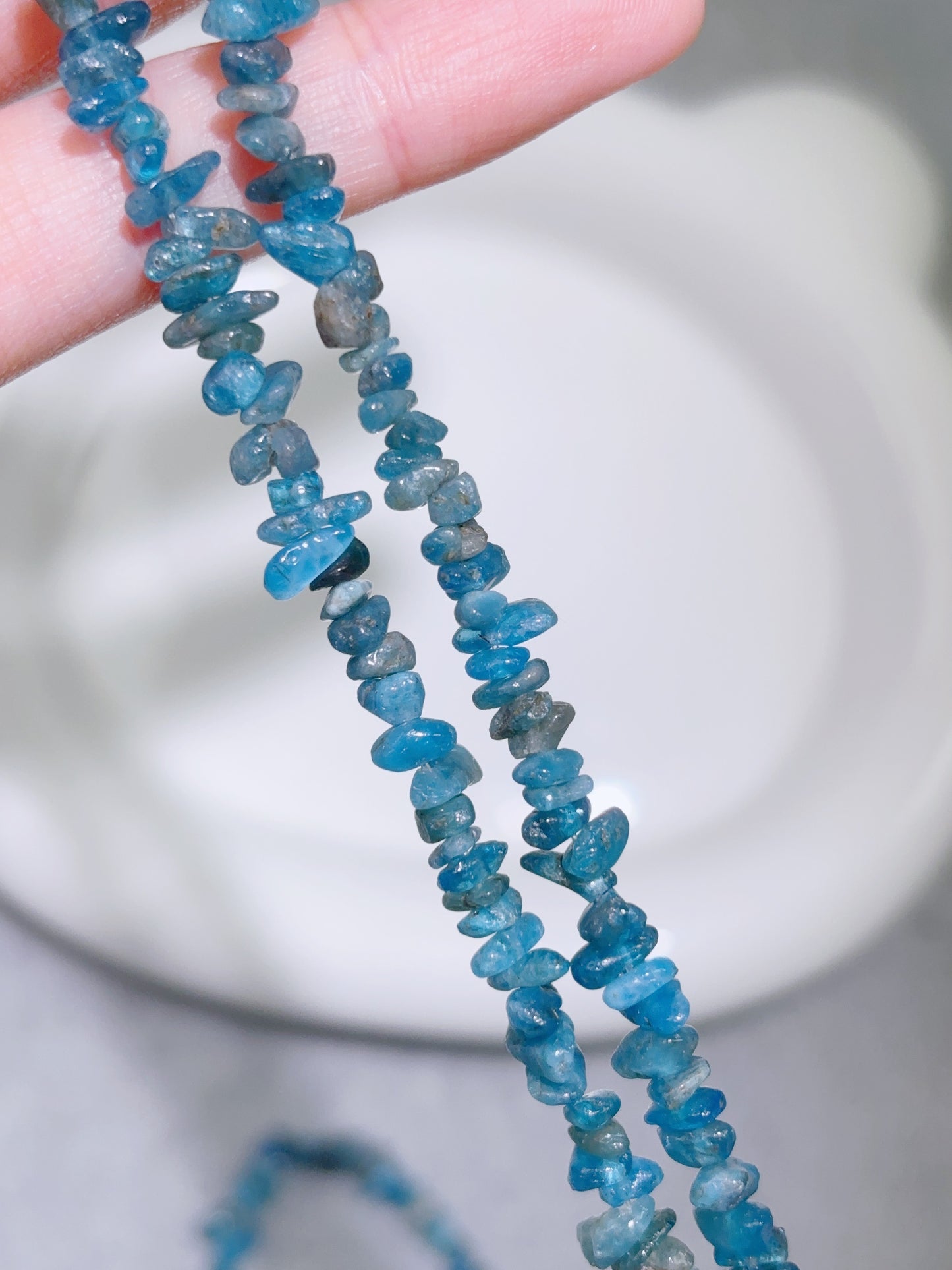 天然石連材-砕石-4 mmアパタイト