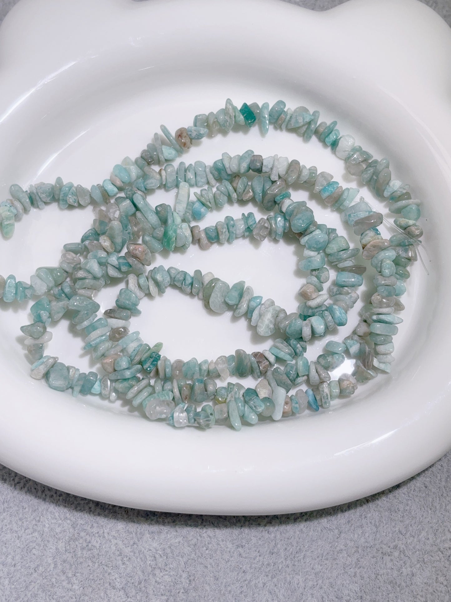 天然石連材-砕石-アマゾナイト