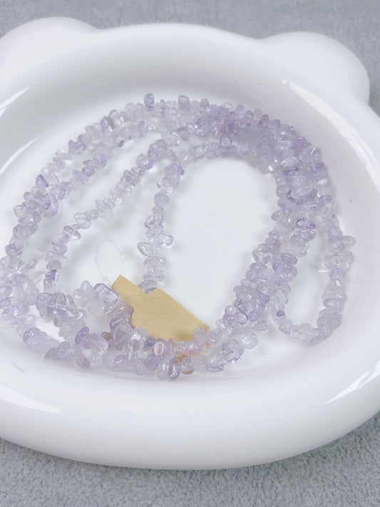 天然石連材--砕石--紫玉